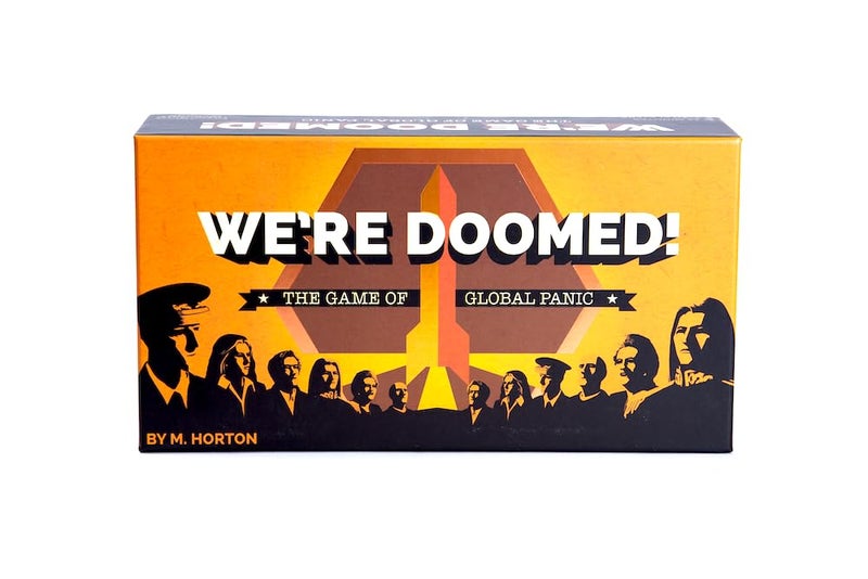 Breaking Games We're Doomed! - Apocalypse Survival Board Game - Cooperative Strategy for 4-10 Players - 15-Minute Race to Escape - Ideal for Competitive Game Nights & Group Gatherings - Image 1